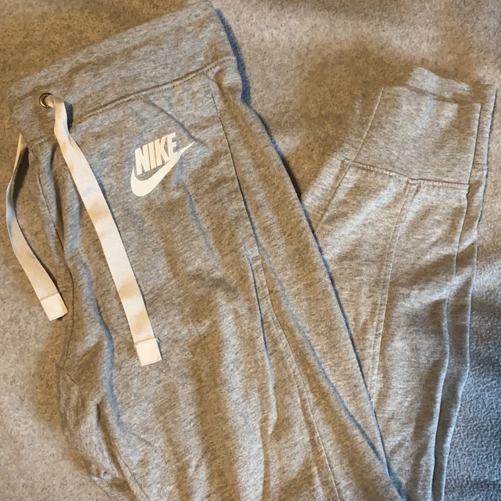 Small Gray Nike Joggers